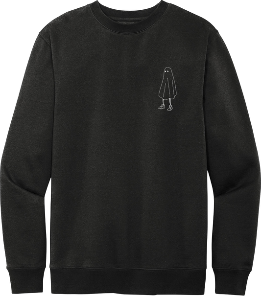 "Classic Black" Fitted Crewneck