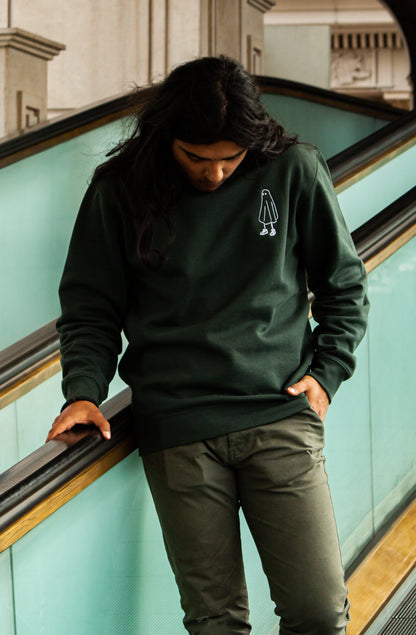 "ForeverGreen" Fitted Crewneck